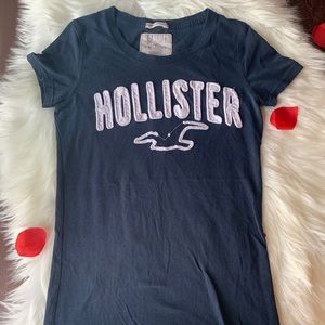 Blue Hollister shirt